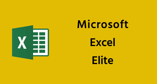 Microsoft Excel Elite