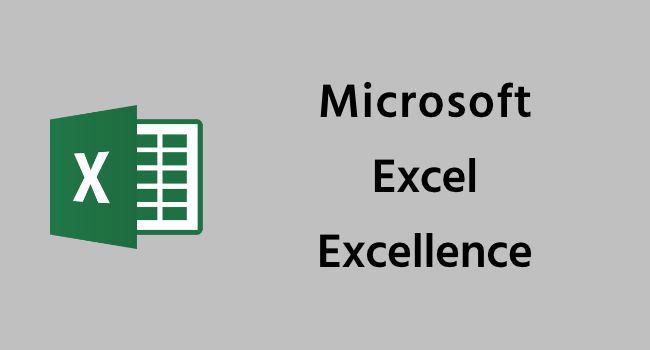 Microsoft Excel Excellence